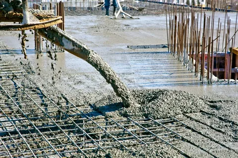 Concrete chipping work
