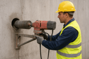 core cutting concrete 