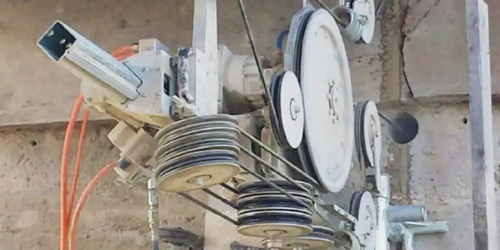 Wire saw cutting machine in dubai