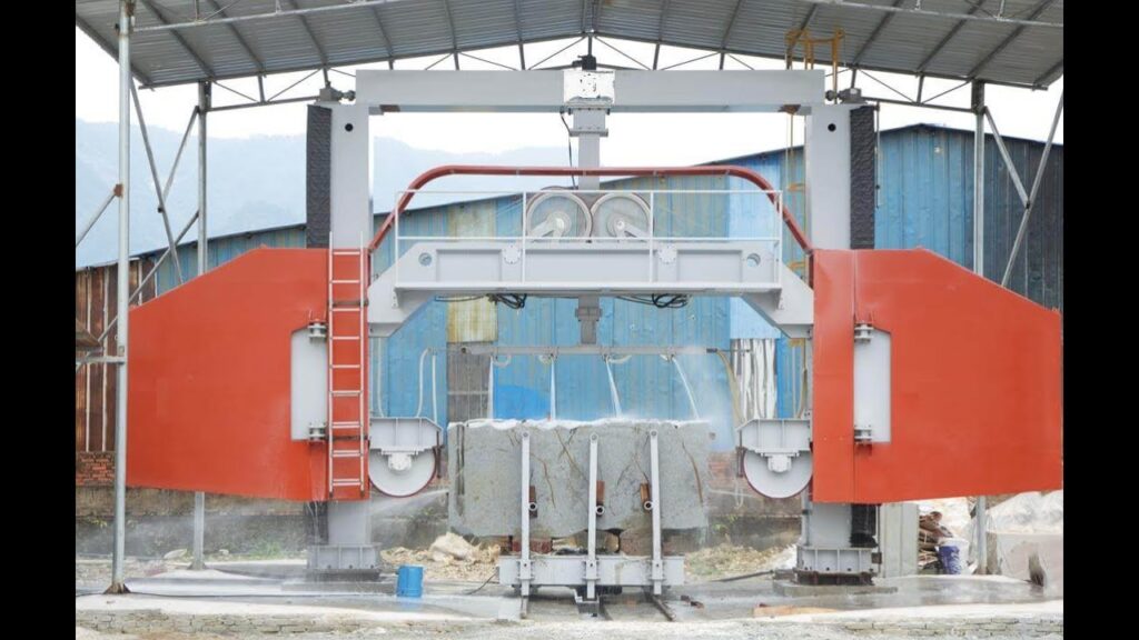 Wire saw cutting machine in dubai